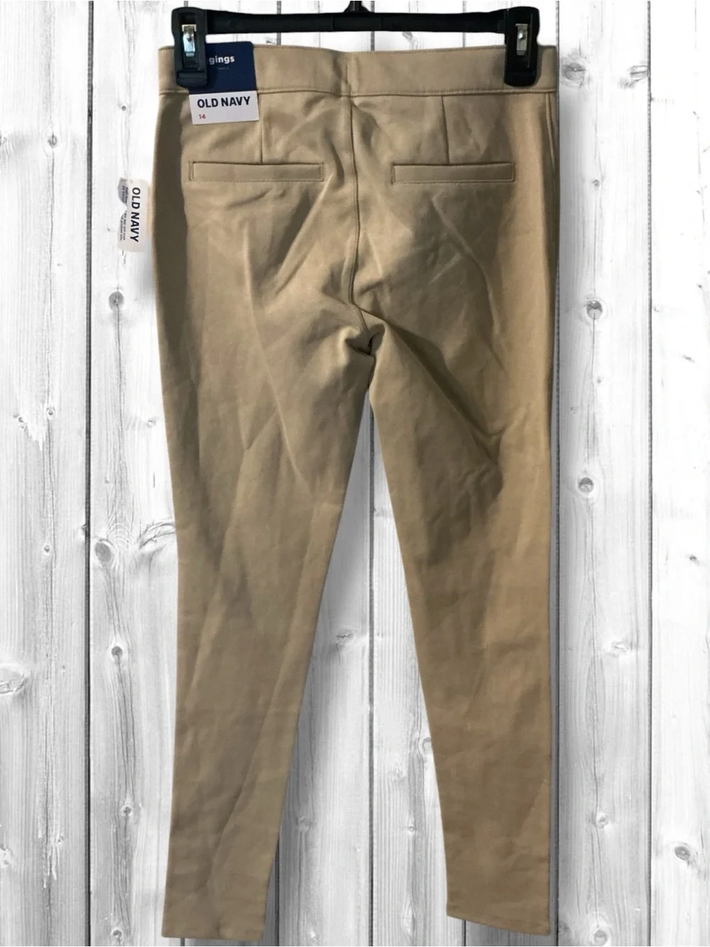 🌹Old Navy Khaki Ponte Pull-On Girls Jeggings